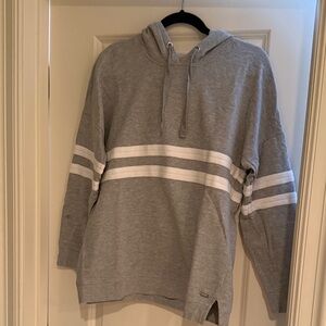 Marc New York Gray and White Women's Hoodie